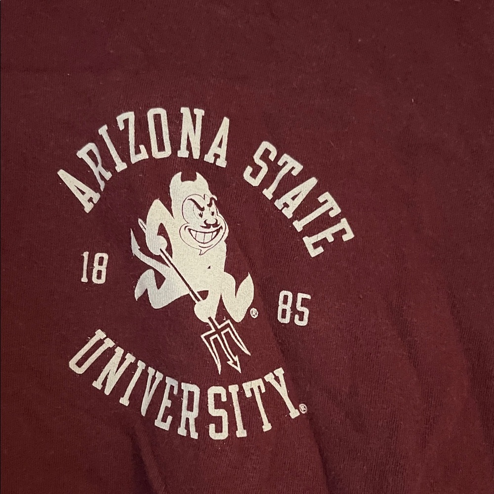 Arizona State League Burgundy Long Sleeve Tee - Picture 2 of 4